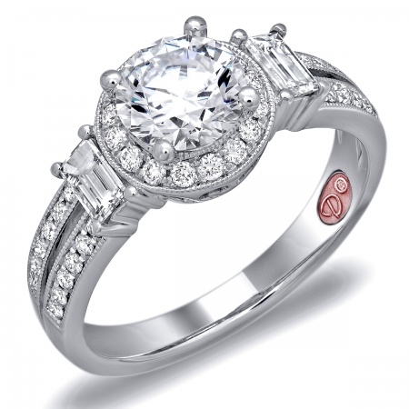 Princess Cut Engagement Ring - DW6077