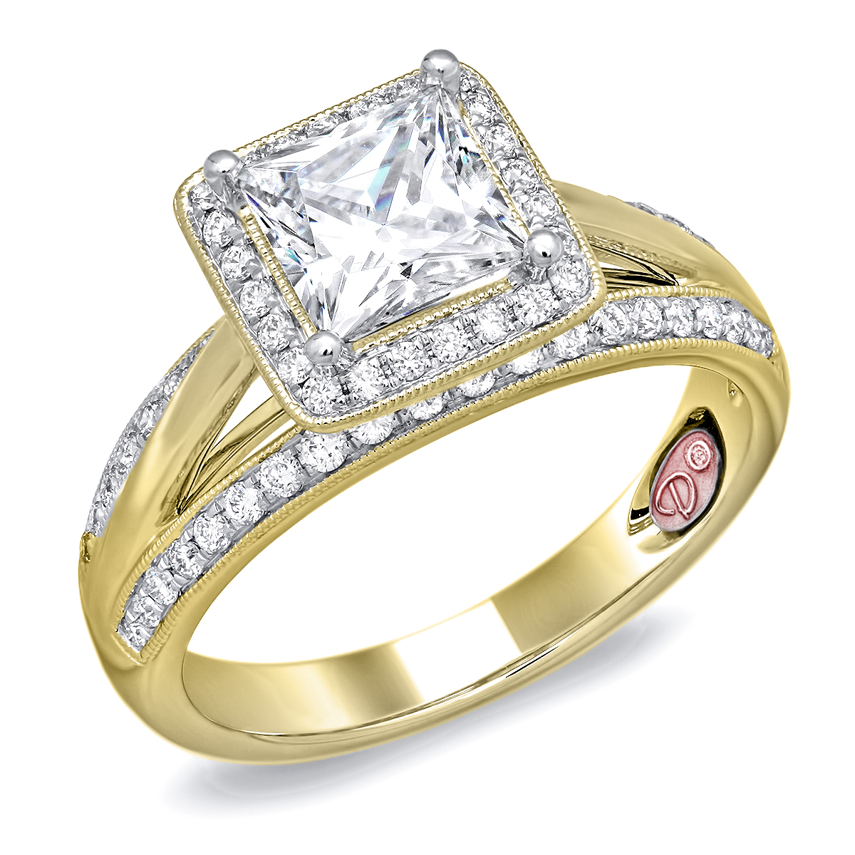 Dennis Jewelry Princess Cut Enement Ring Dw6088 Bridal Rings In San Antonio Enement Texas Wedding Jewelry Designer
